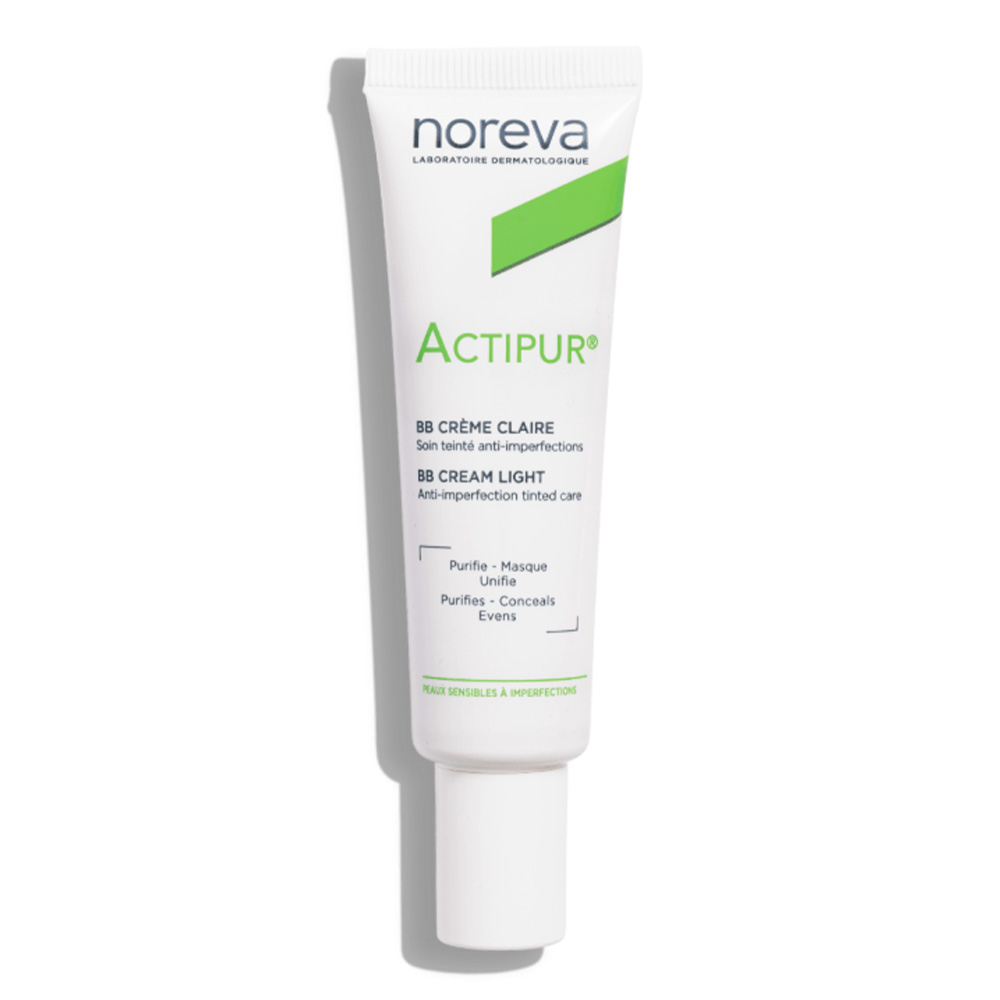 noreva-actipur-bb-cream-light بی بی کرم مدل اکتی پور نوروا رنگ لایت