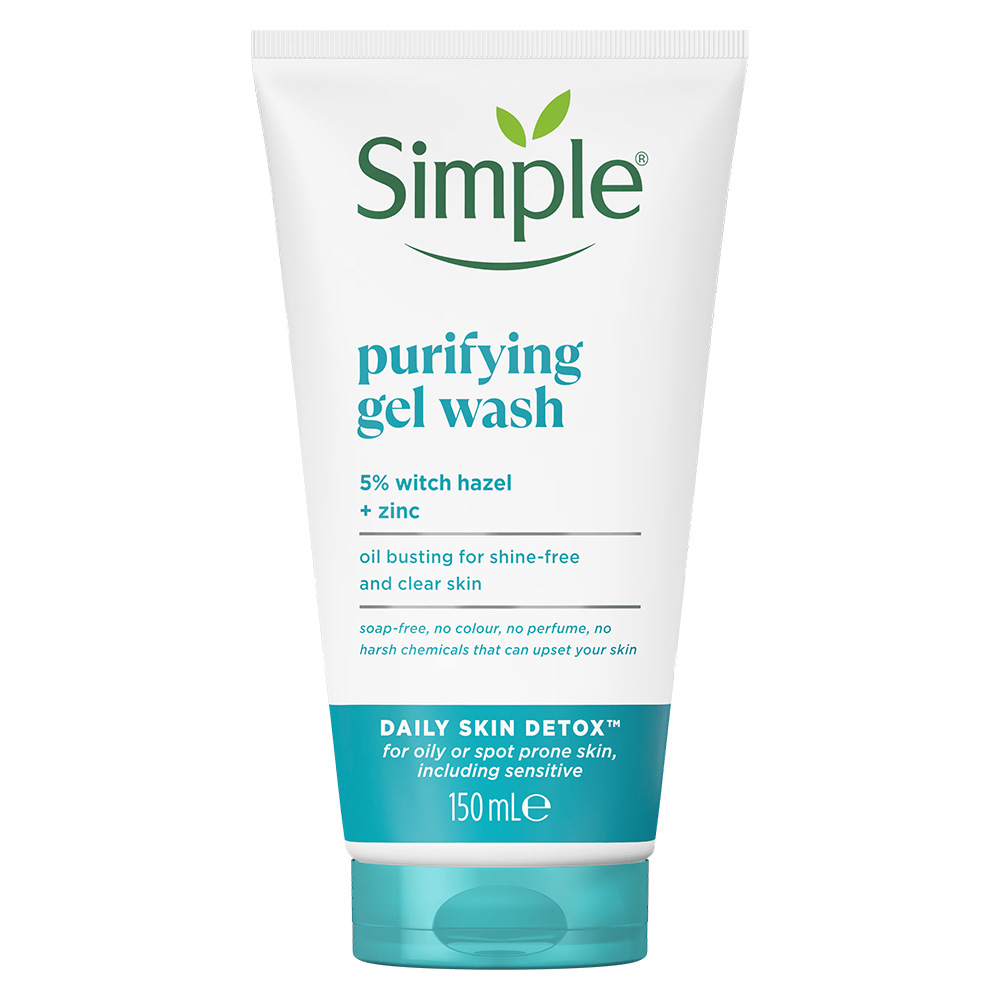 simple-daily-skin-detox-purifying-gel-facial-wash ژل شستشوی صورت سیمپل مدل Daily Skin Detox
