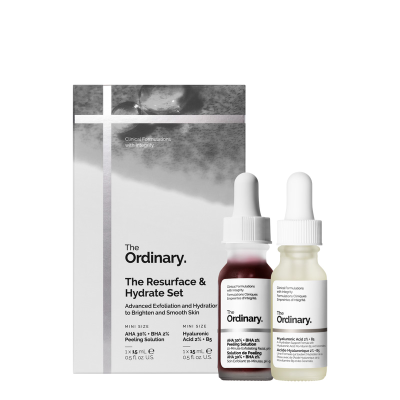 the-ordinary-resurface-hydrate-set ست لایه بردار و آبرسان اوردینری | Resurface & Hydrate Set