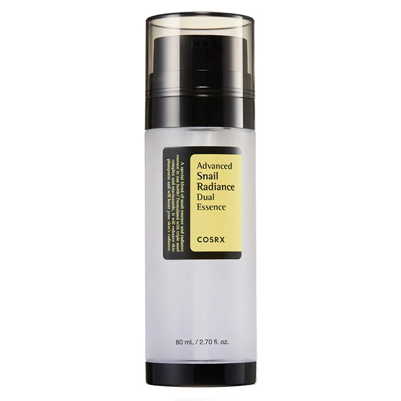 cosrx-advanced-snail-radiance-dual-essence اسنس دوگانه حلزون کوزارکس، آبرسان و روشن کننده - Image 1