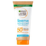کرم ضد آفتاب گارنیر (Garnier Ambre Solaire Sensitive Advanced Sun Cream SPF 50+)