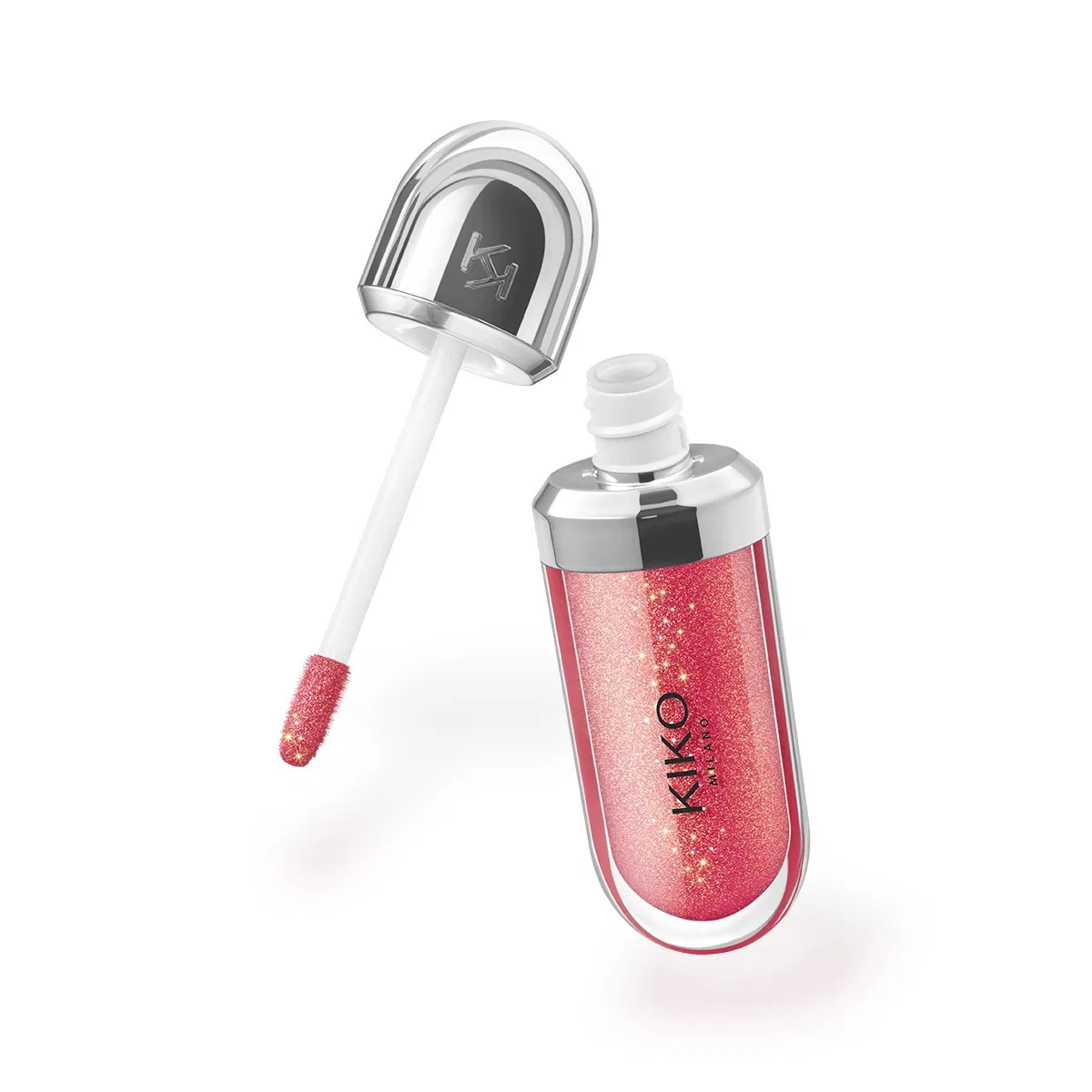 kiko-3d-hydra-lipgloss-golden-red لیپ گلاس کیکومیلانو، مدل 3D Hydra - Image 4