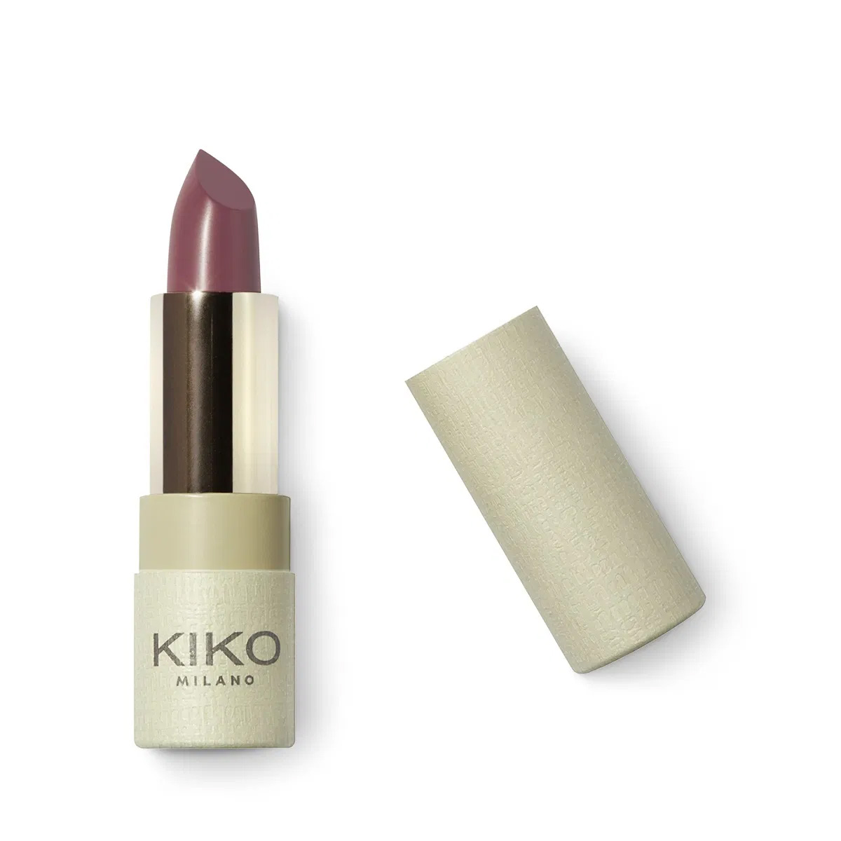 kiko-green-me-matte-lipstick-essential-mauve رژ لب مات کیکومیلانو، مدل GREEN ME - Image 3
