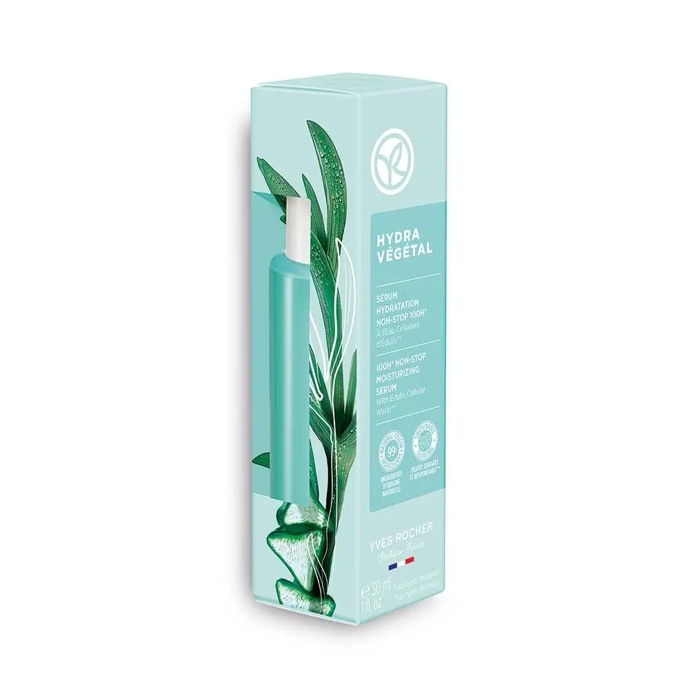 yves-rocher-100h-non-stop-moisturizing-serum-box سرم آبرسان ایوروشه، مدل 100H Non-Stop Moisturizing - Image 2