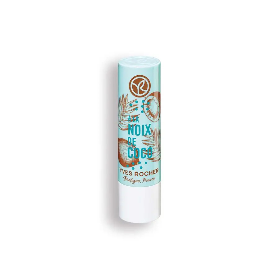 yves-rocher-nourishing-coconut-lip-balm بالم لب نارگیل ایوروشه