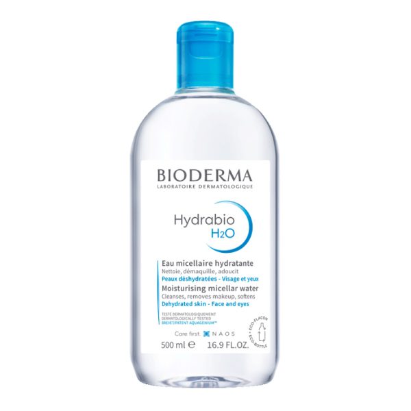 میسلار واتر پوست خشک بایودرما مدل Hydrabio H2O