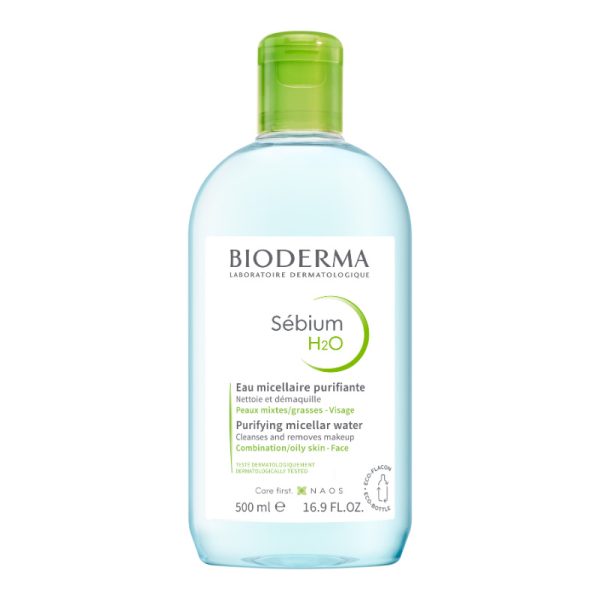 میسلار واتر پوست چرب بایودرما مدل Sébium H2O