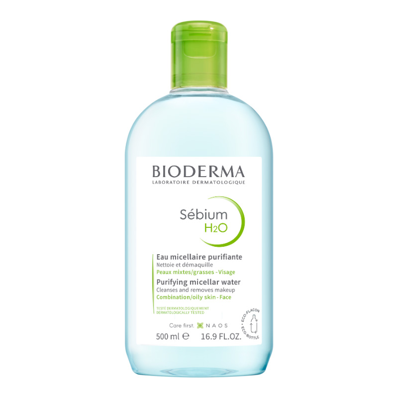 میسلار واتر پوست چرب بایودرما مدل Sébium H2O
