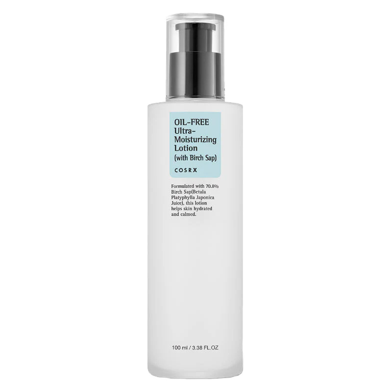 cosrx-oil-free-ultra-moisturizing-lotion لوسیون مرطوب کننده بدون چربی کوزارکس