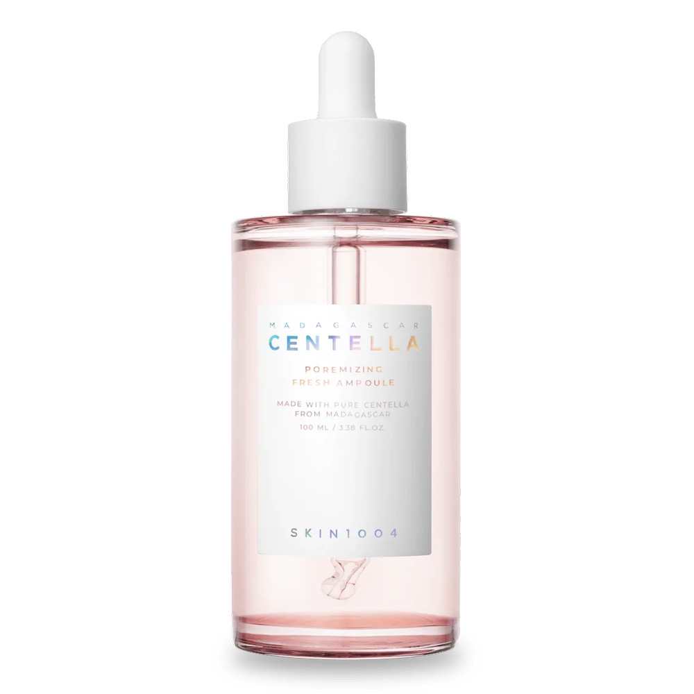 skin1004-madagascar-centella-poremizing-fresh-ampoule سرم آمپولی سنتلا برای منافذ با نام کامل SKIN1004 Madagascar Centella Poremizing Fresh Ampoule