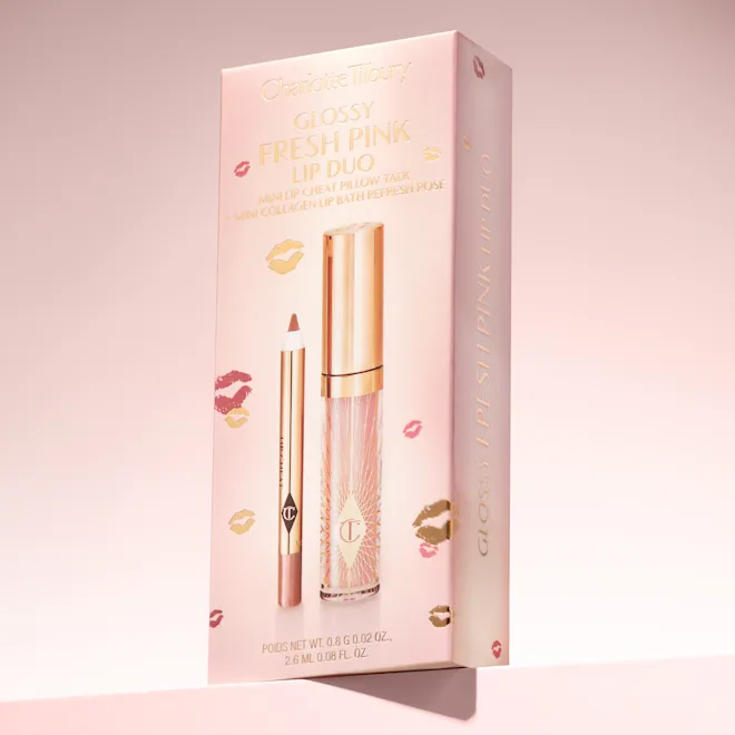 ست لیپ گلاس و خط لب شارلوت تیلبری Charlotte Tilbury Glossy Lip Duo - Image 5