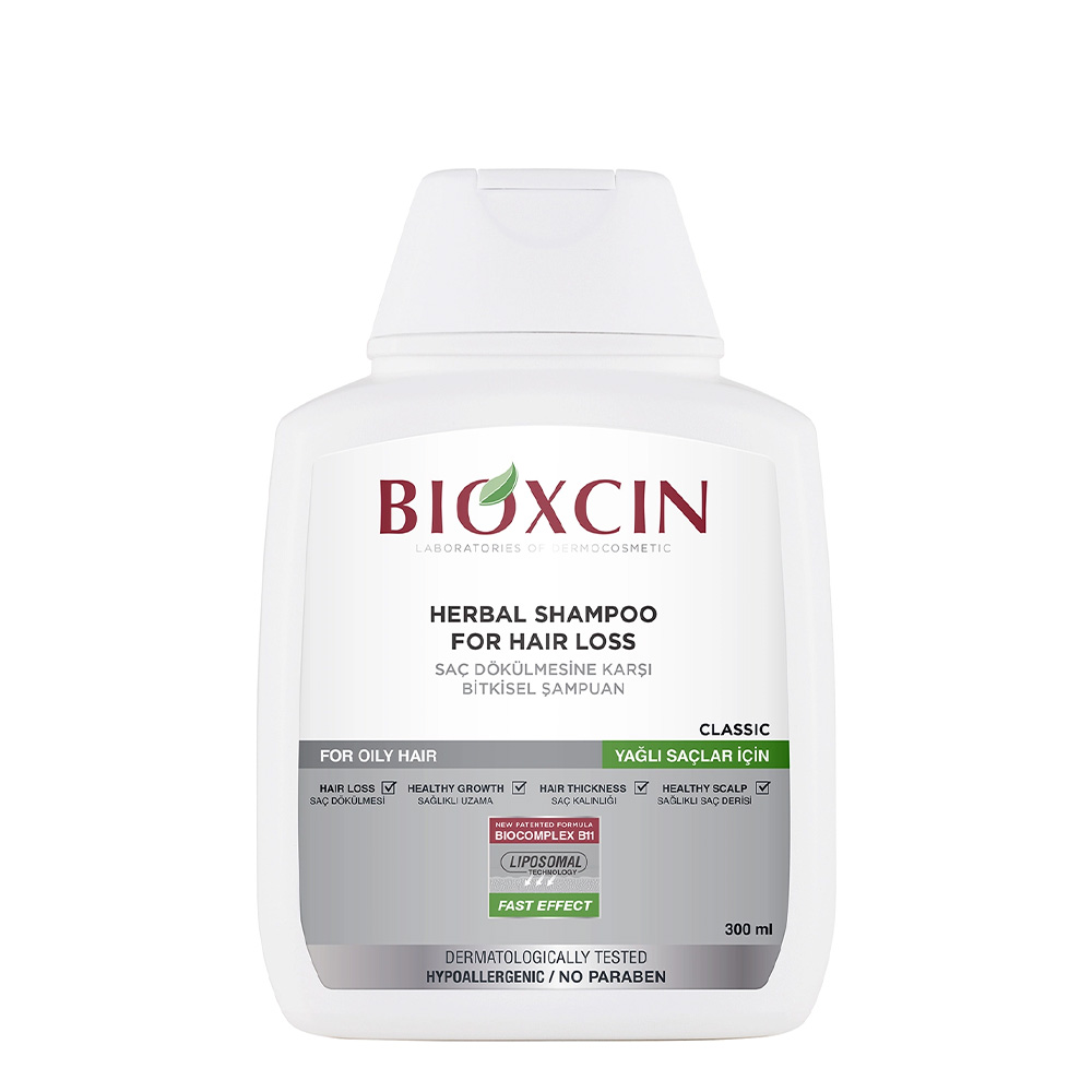 bioxcin-classic-shampoo-oily-hair شامپو بیوکسین کلاسیک مخصوص موهای چرب
