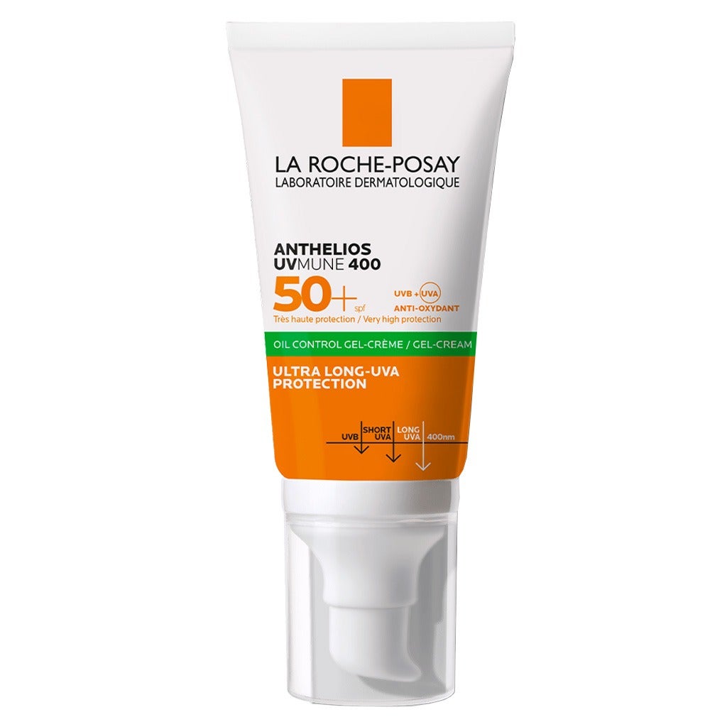 laroche-posay-anthelios-uvmune-400-oil-control-gel-cream ضد آفتاب لاروش پوزای، پوست چرب مدل UVMune 400 ژل کرم