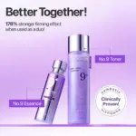 تونر نامبوزین شماره 9 مدل NAD+ PDRN Glow Boosting درخشان کننده و جوانساز - Image 3