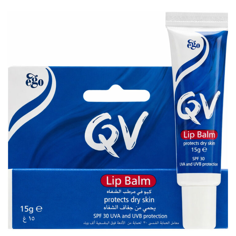 بالم لب کیووی QV با SPF30