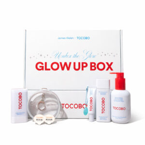 ست توکوبو Glow Up Box James Welsh - پک روتین روزانه پوست + ضد آفتاب