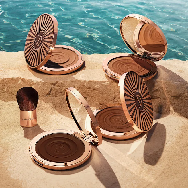 برنزر شارلوت تیلبری مدل Beautiful Skin Sun-Kissed Glow Bronzer - Image 4