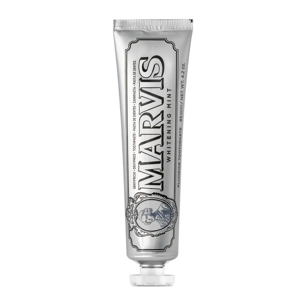marvis-whitening-mint خمیر دندان سفید کننده مارویس مدل Whitening Mint