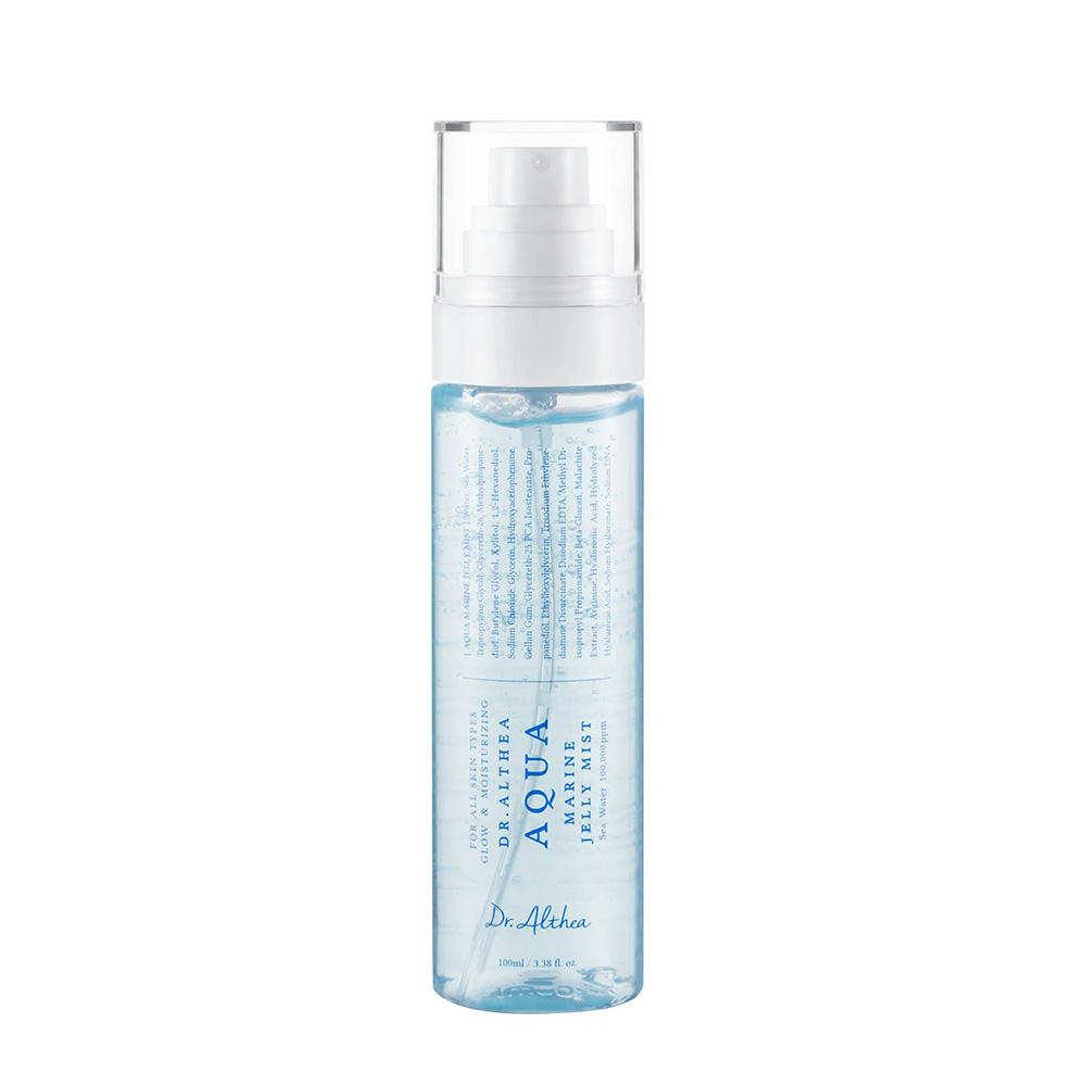 dr-althea-aqua-marine-jelly-mist میست صورت دکتر التیا مدل Aqua Marine Jelly Mist آبرسان و درخشانکننده