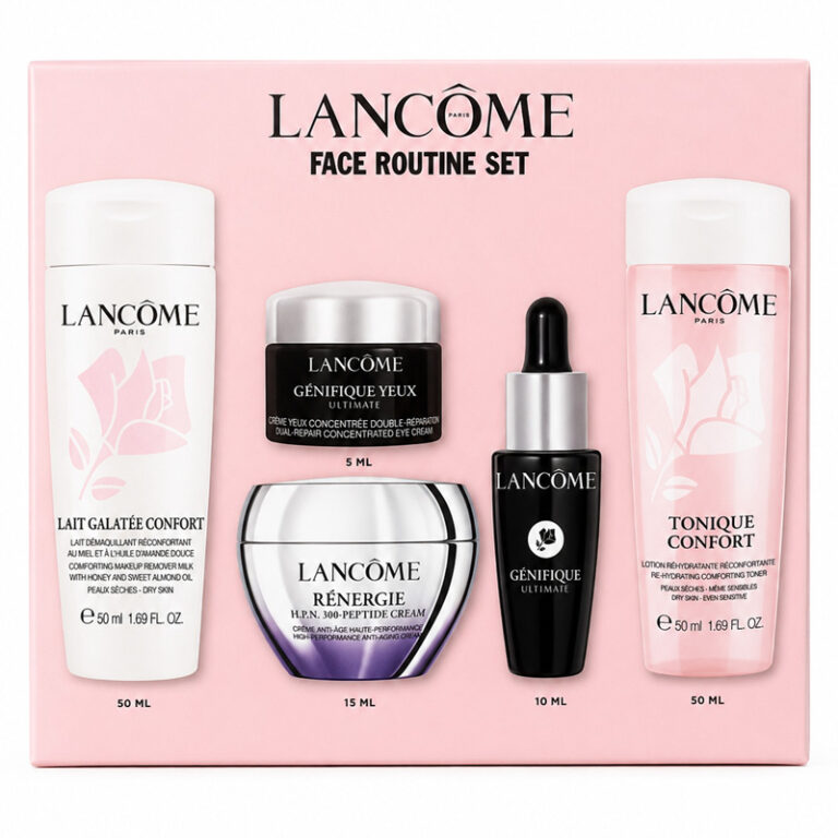 ست روتین صورت لانکوم مدل Face Routine Set شامل 5 آیتم