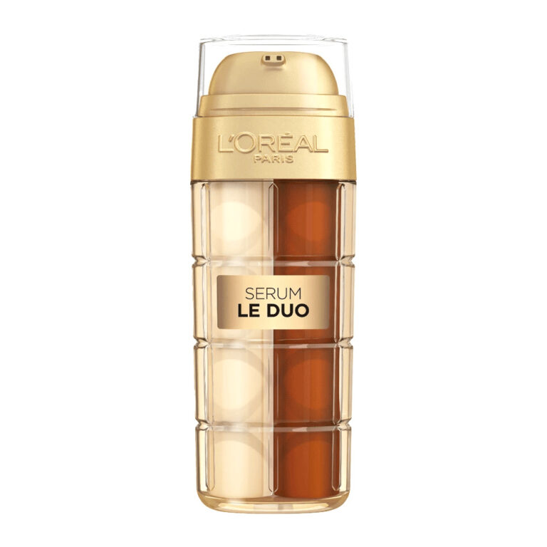 سرم دوگانه ضد چروک لورال مدل Age Perfect Serum Le Duo