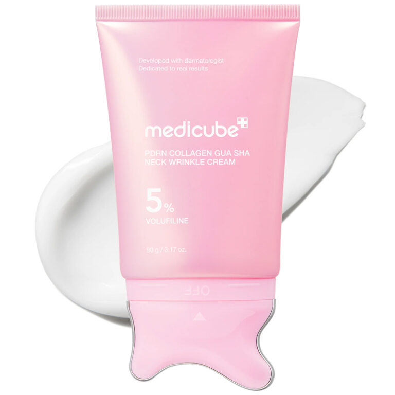 کرم لیفت گردن PDRN مدی کیوب مدل Gua Sha