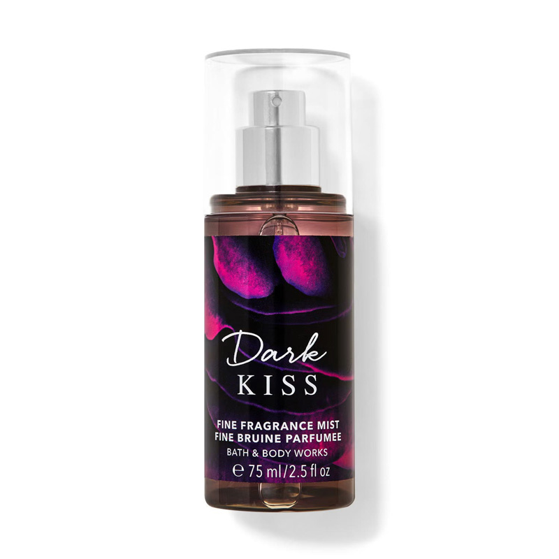 bath-and-body-works-dark-kiss-travel-size-fine-fragrance-mist بادی میست مینی بث اند بادی ورکز مدل Dark Kiss
